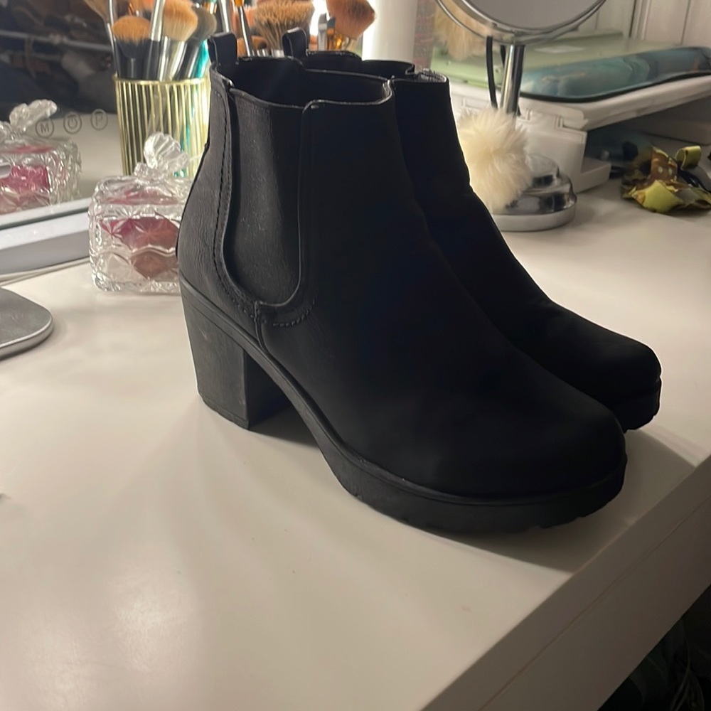 Black booties